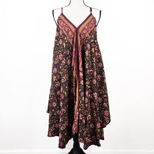 🦋LAST🦋 NWT Aller Simplement Floral Scarf-Hem Midi Dress